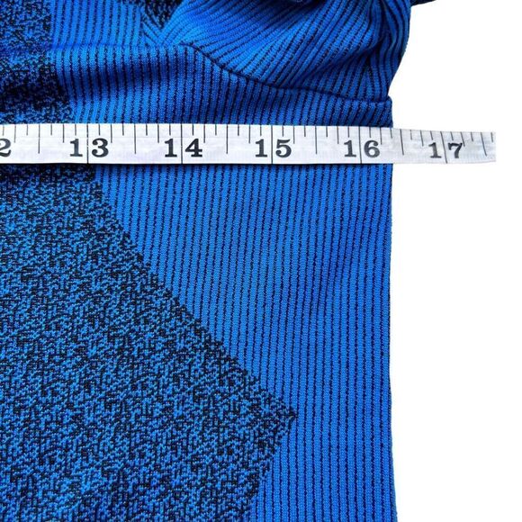 Under Armour UA Vanish Seamless Layer Women’s XS Blue Circuit LS Performance - Picture 7 of 13